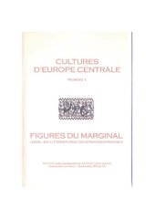 book Cultures d'Europe centrale : Figures du Marginal