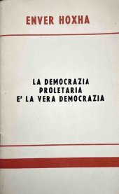 book La democrazia proletaria è la vera democrazia