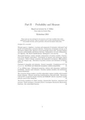 book Probability and Measure