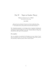 book Topics in Number Theory