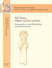 book Tell Chuēra: Objekte aus Ton und Stein