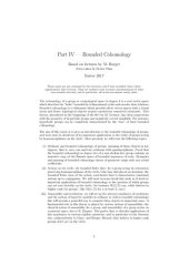 book Bounded Cohomology