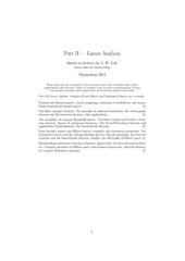 book Linear Analysis