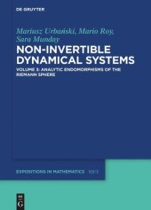 book Non-Invertible Dynamical Systems: Volume 3 Analytic Endomorphisms of the Riemann Sphere