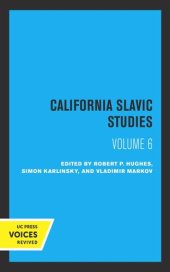 book California Slavic Studies, Volume VI