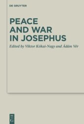 book Peace and War in Josephus