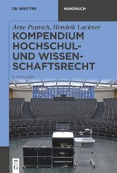 book Kompendium Hochschul- und Wissenschaftsrecht