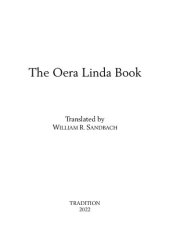 book The Oera Linda Book