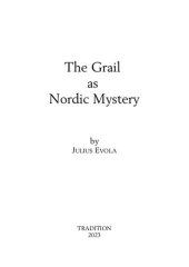 book The Grail as Nordic Mystery