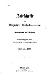 book Zeitschrift des Bergischen Geschichtsvereins