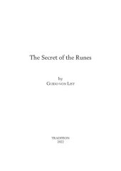 book The Secret of the Runes