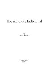 book The Absolute Individual