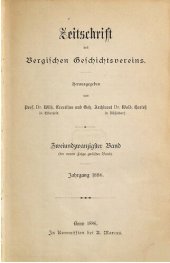 book Zeitschrift des Bergischen Geschichtsvereins