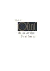 book Odal: The Life Law of Eternal Germany