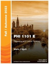 book PHI 1101 Reasoning and Critical Thinking