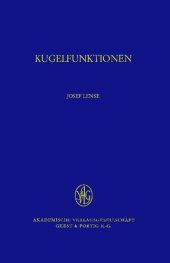 book Kugelfunktionen