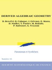 book Derived algebraic geometry