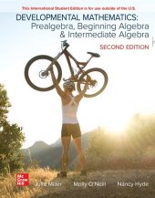 book ISE Developmental Mathematics: Prealgebra, Beginning Algebra, & Intermediate Algebra