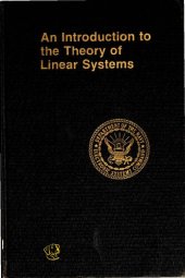 book An Introduction to the Theory of Linear Systems