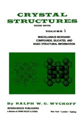 book Crystal Structures - Volume 4