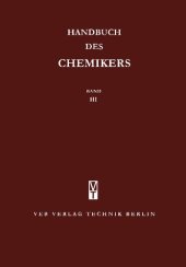 book Handbuch des Chemikers - Band 3