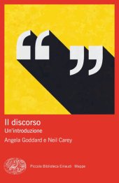 book Il discorso. Un'introduzione