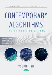 book Contemporary Algorithms: Theory and Applications Volume III