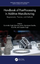 book Handbook of Post-processing in Additive Manufacturing: Requirements, Theories, and Methods