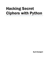 book Hacking Secret Ciphers with Python: A beginner's guide to cryptography and computer programming with Python