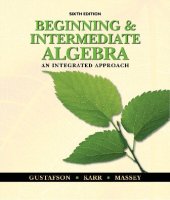 book Beginning and Intermediate Algebra: An Integrated Approach (6th Edition)