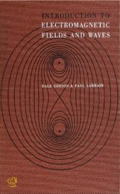 book Introduction to Electromagnetic Fields and Waves