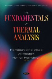 book The Fundamentals of Thermal Analysis