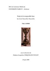 book Etude de la temporalité dans les Cent Nouvelles Nouvelles