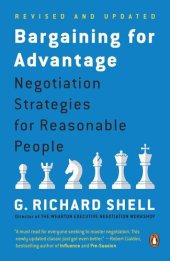 book Bargaining for Advantage: Negotiation Strategies for Reasonable People