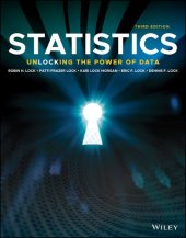 book Statistics: Unlocking the Power of Data, 3rd Edition