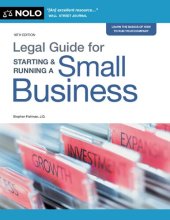 book Legal Guide for Starting & Running a Small Business 18TH EDITION