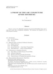 book A proof of the abc conjecture after Mochizuki