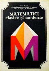 book Matematici clasice și moderne