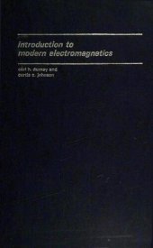 book Introduction to Modern Electromagnetics