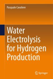 book Water Electrolysis for Hydrogen Production