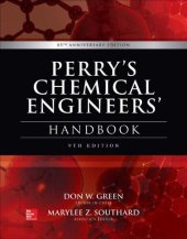 book Perry's chemical engineers' handjob 9th edition 2021