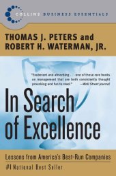 book In Search of Excellence: Lessons From America's Best-Run Companies