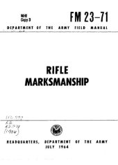 book FM 23-71 - Rifle Marksmanship