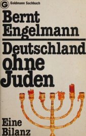 book Deutschland ohne Juden : Eine Bilanz