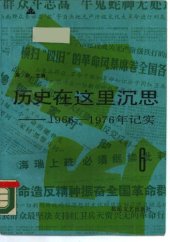 book 历史在这里沉思: 1966-1976年记实