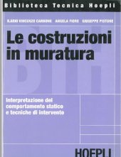 book Le Costruzioni In Muratura