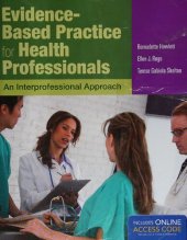 book Evidence Based Practice for Health Professionals