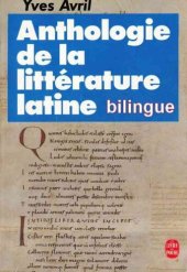 book Anthologie de la littérature latine bilingue