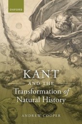 book Kant and the Transformation of Natural History