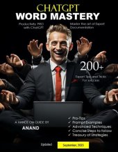 book ChatGPT Word Mastery: 200+ Expert Tips and Tricks for Success